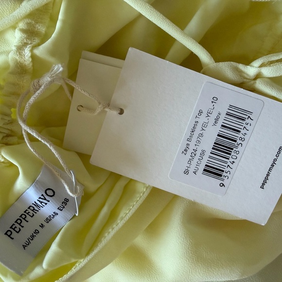 Peppermayo Butter Yellow Top - Picture 8 of 8